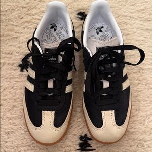 Samba Og Sneaker in Core Black, White, & Gum3